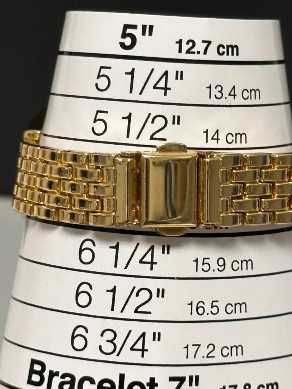 Grealy Watch Womens Gold Tone Square Dial Roman Numberals New Battery